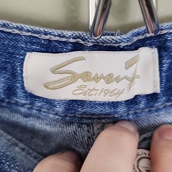 Seven Skinny Easy Fit Capri Jeans Size 12 - Picture 2 of 12